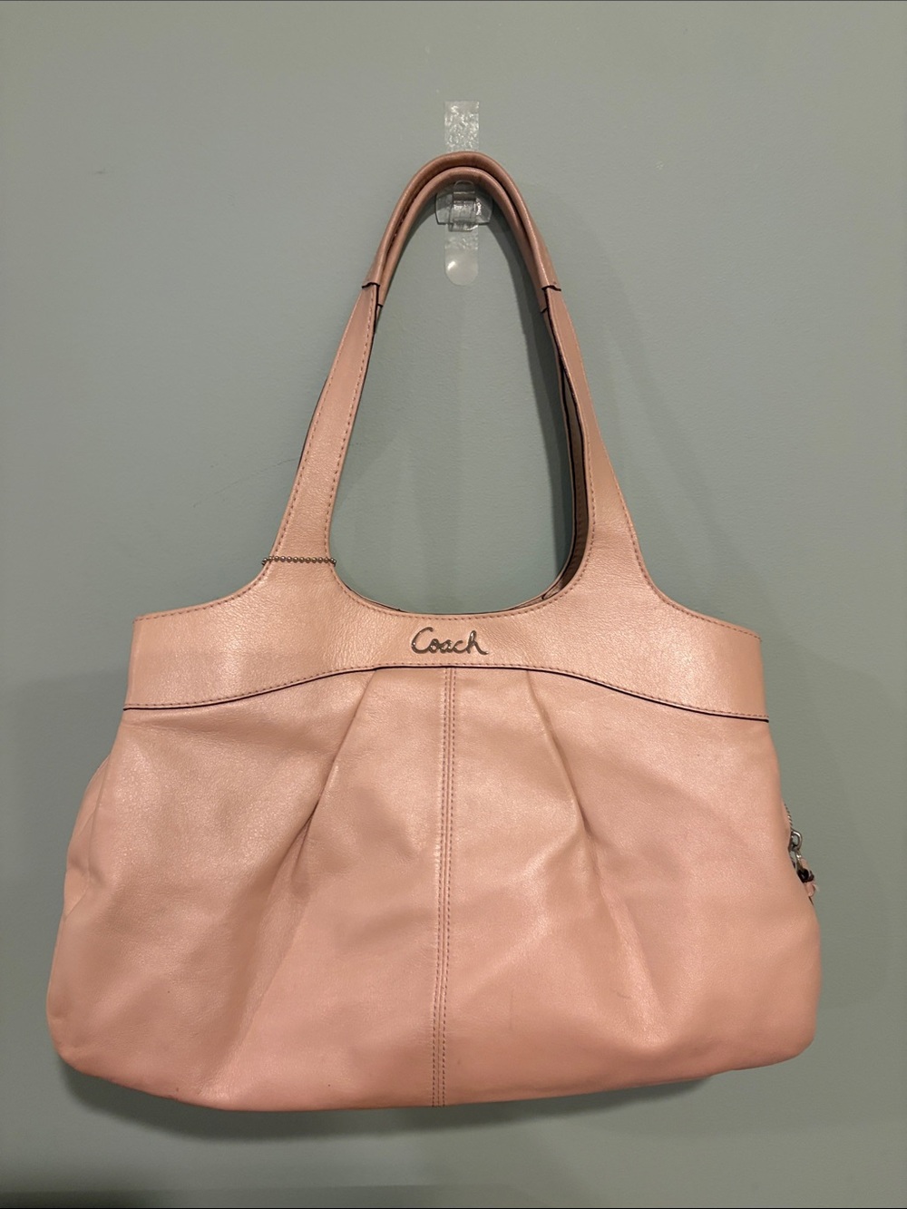 Vintage Coach Blush Pink Leather Lexi Shoulder Bag, Coquette Girl, Balletcore